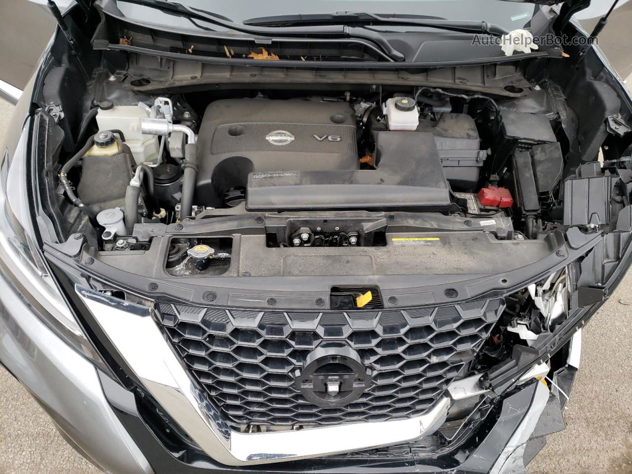 2021 Nissan Murano Sl Серый vin: 5N1AZ2CSXMC124778