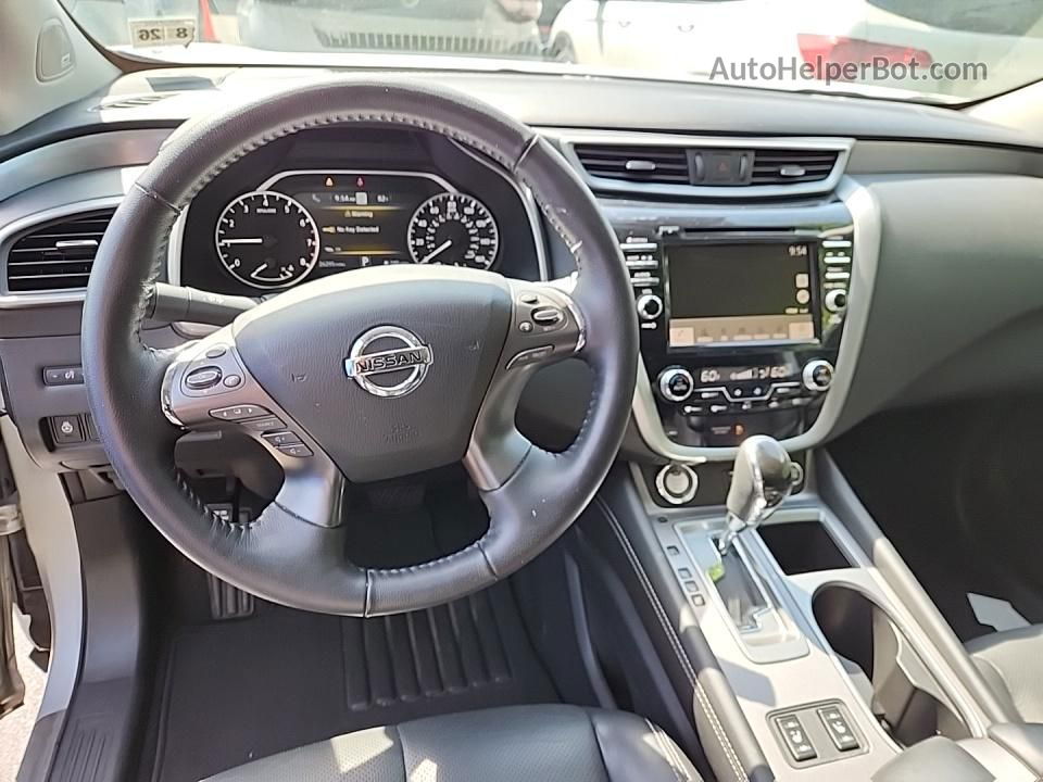 2021 Nissan Murano Sl Silver vin: 5N1AZ2CSXMC138017