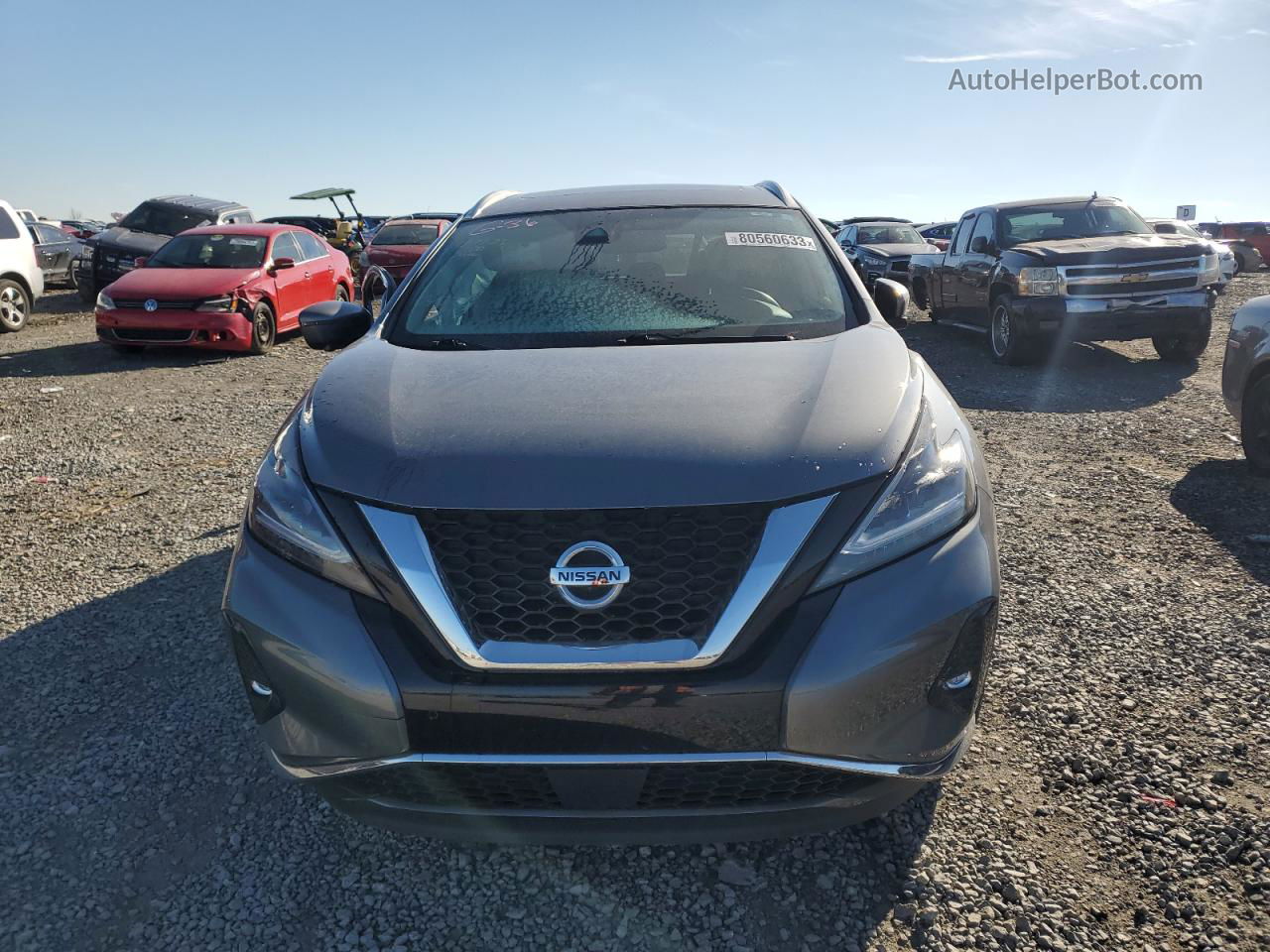 2021 Nissan Murano Platinum Серый vin: 5N1AZ2DJ0MC100107