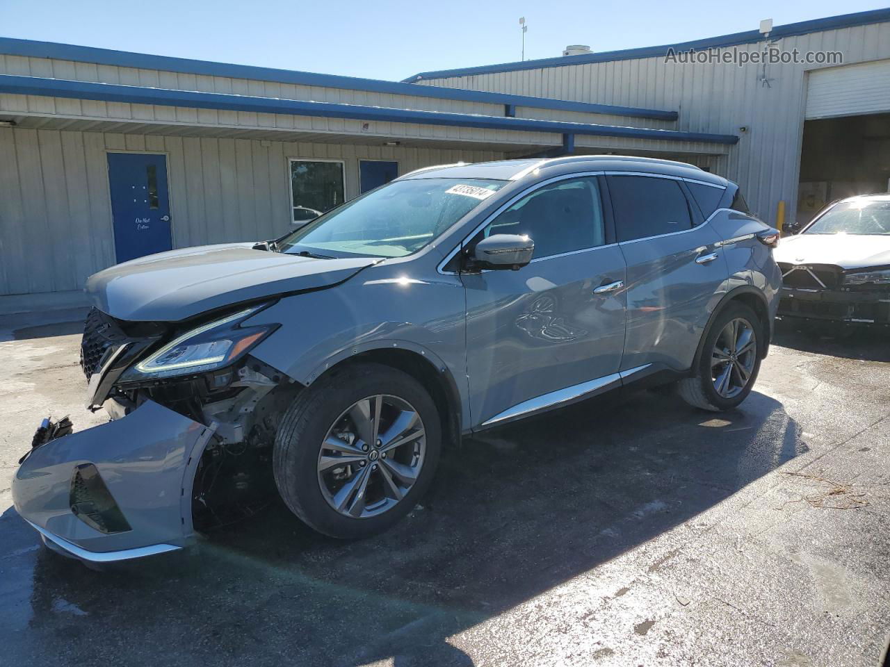 2021 Nissan Murano Platinum Серый vin: 5N1AZ2DJ2MC113893