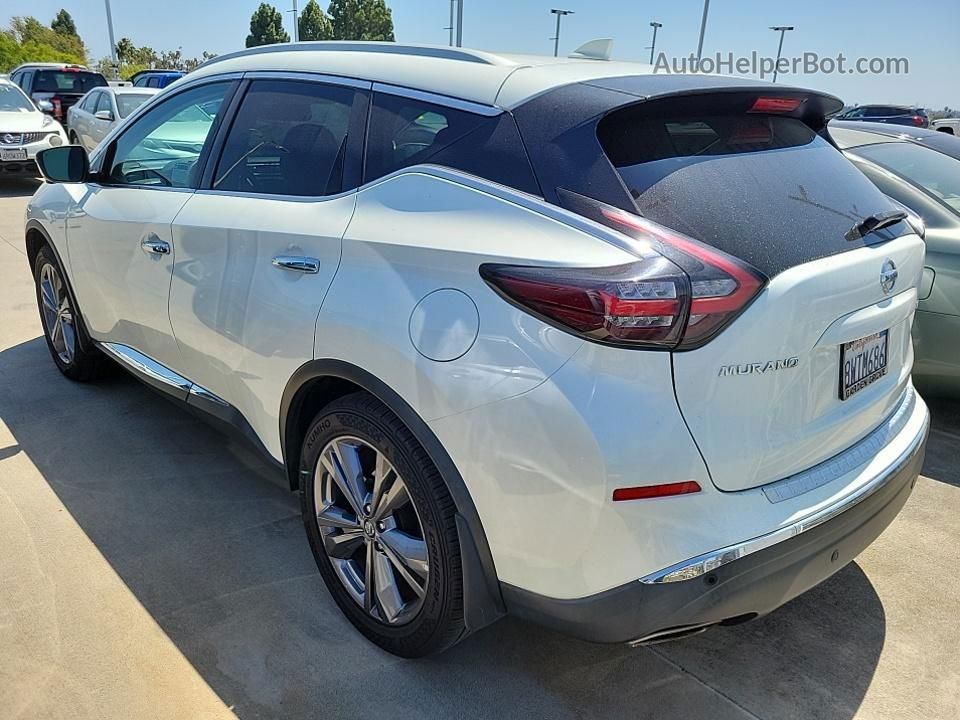 2021 Nissan Murano Platinum White vin: 5N1AZ2DJ3MC113319