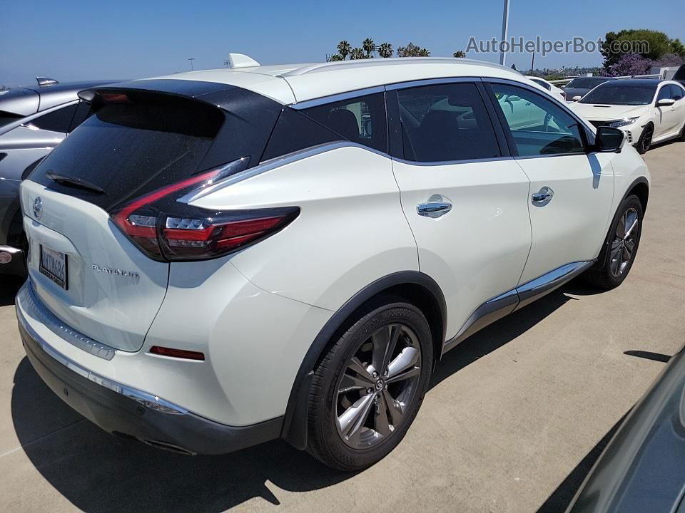 2021 Nissan Murano Platinum White vin: 5N1AZ2DJ3MC113319