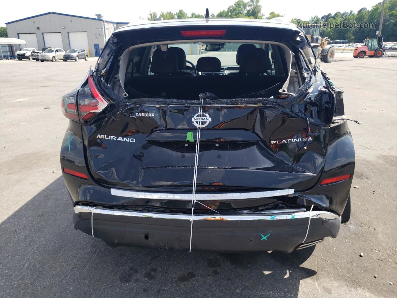 2021 Nissan Murano Platinum Черный vin: 5N1AZ2DJ7MC107376