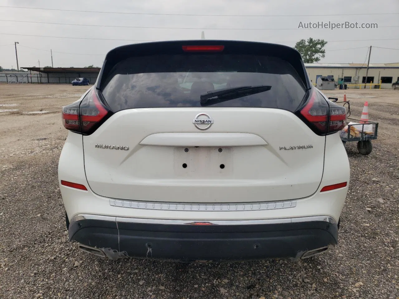 2021 Nissan Murano Platinum White vin: 5N1AZ2DJXMC115147