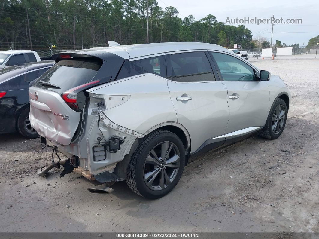 2021 Nissan Murano Platinum Intelligent Awd Silver vin: 5N1AZ2DS0MC124299