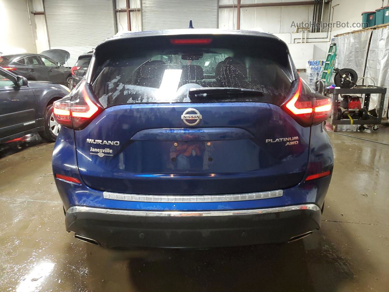 2021 Nissan Murano Platinum Blue vin: 5N1AZ2DS0MC126599