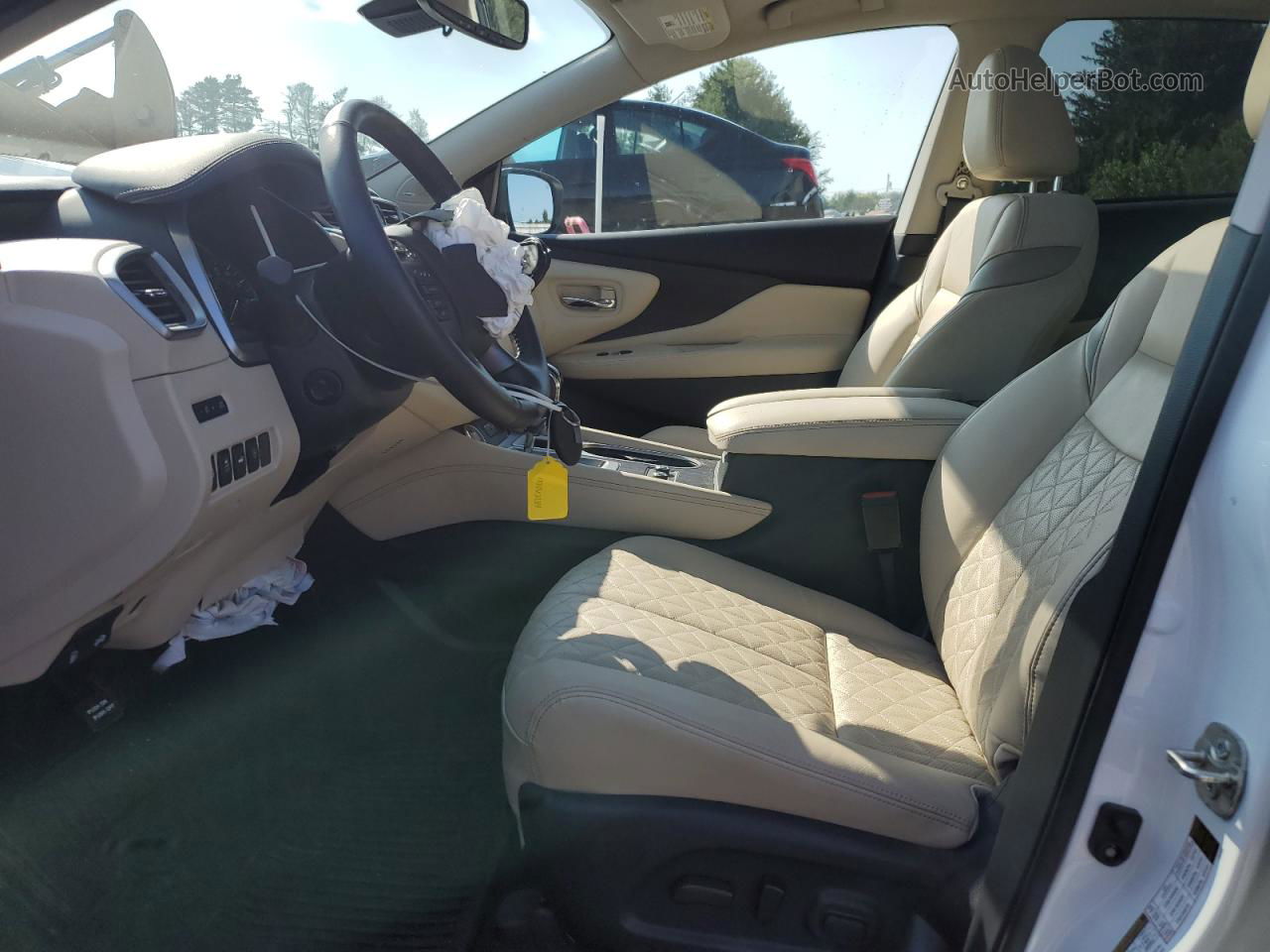 2021 Nissan Murano Platinum Белый vin: 5N1AZ2DS3MC127777