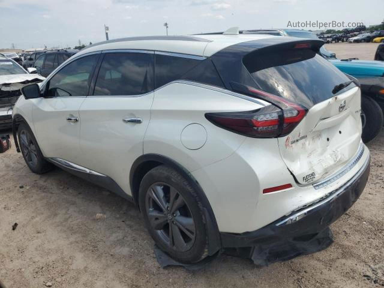 2021 Nissan Murano Platinum Белый vin: 5N1AZ2DS4MC117002