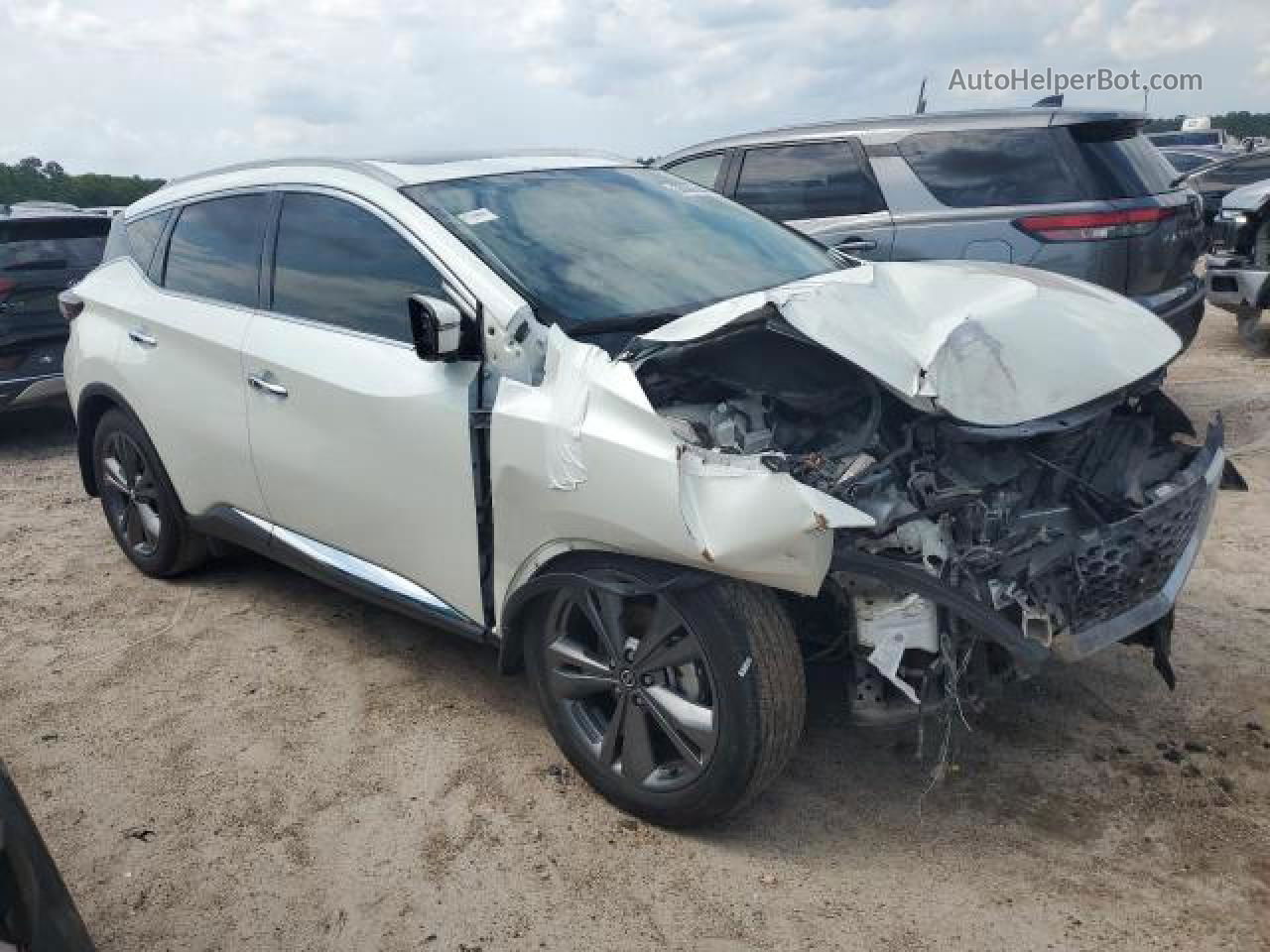 2021 Nissan Murano Platinum Белый vin: 5N1AZ2DS4MC117002