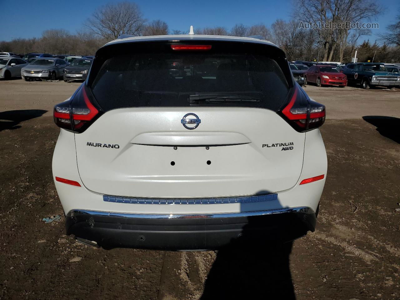 2021 Nissan Murano Platinum White vin: 5N1AZ2DS4MC143793