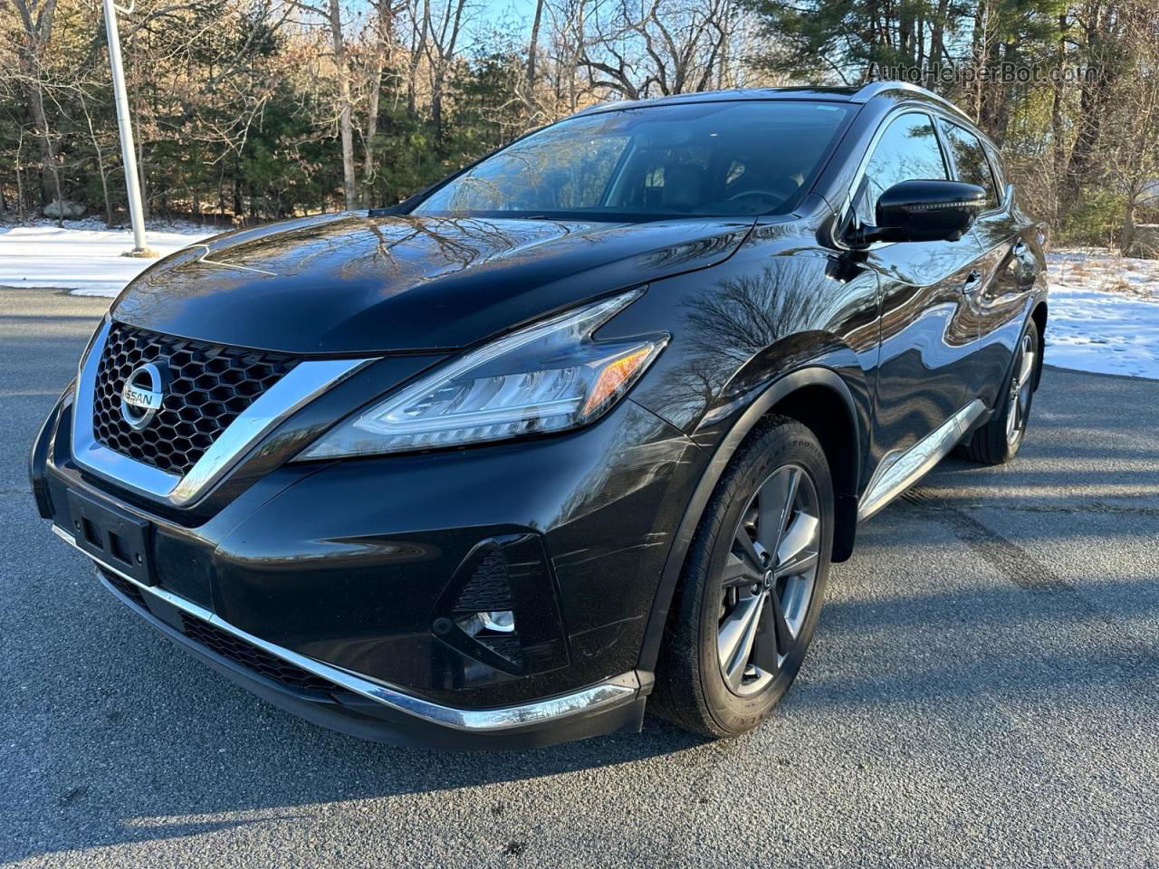 2021 Nissan Murano Platinum Черный vin: 5N1AZ2DS6MC101481