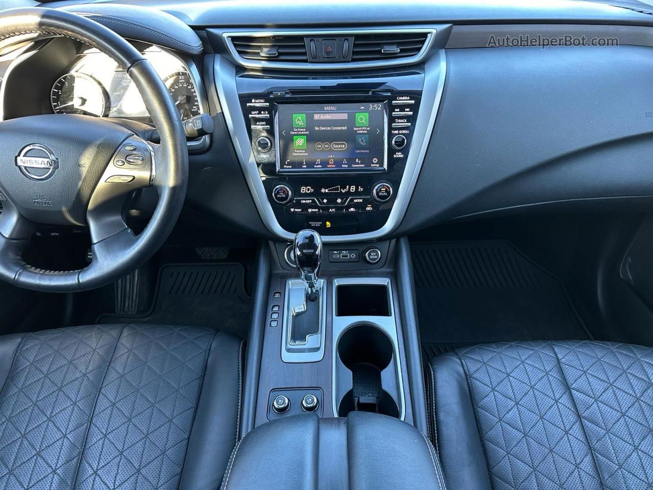 2021 Nissan Murano Platinum Черный vin: 5N1AZ2DS6MC101481