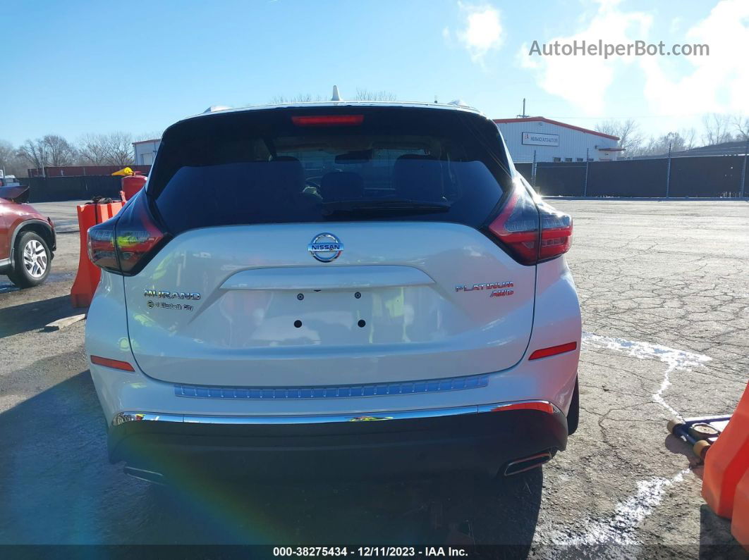 2021 Nissan Murano Platinum Intelligent Awd White vin: 5N1AZ2DS6MC116854