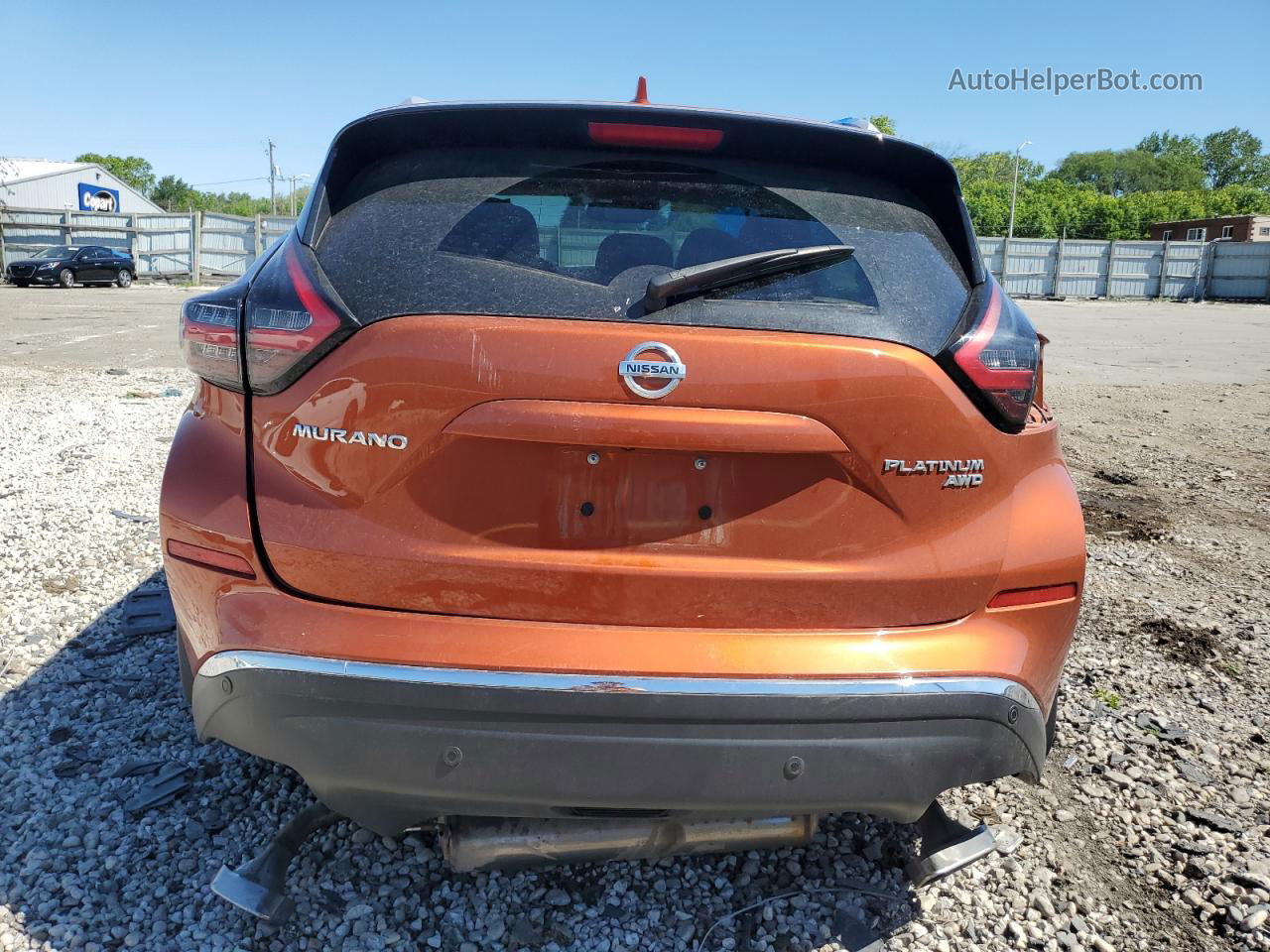 2021 Nissan Murano Platinum Orange vin: 5N1AZ2DS6MC130205