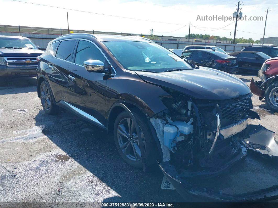 2021 Nissan Murano Platinum Dark Brown vin: 5N1AZ2DS8MC100218