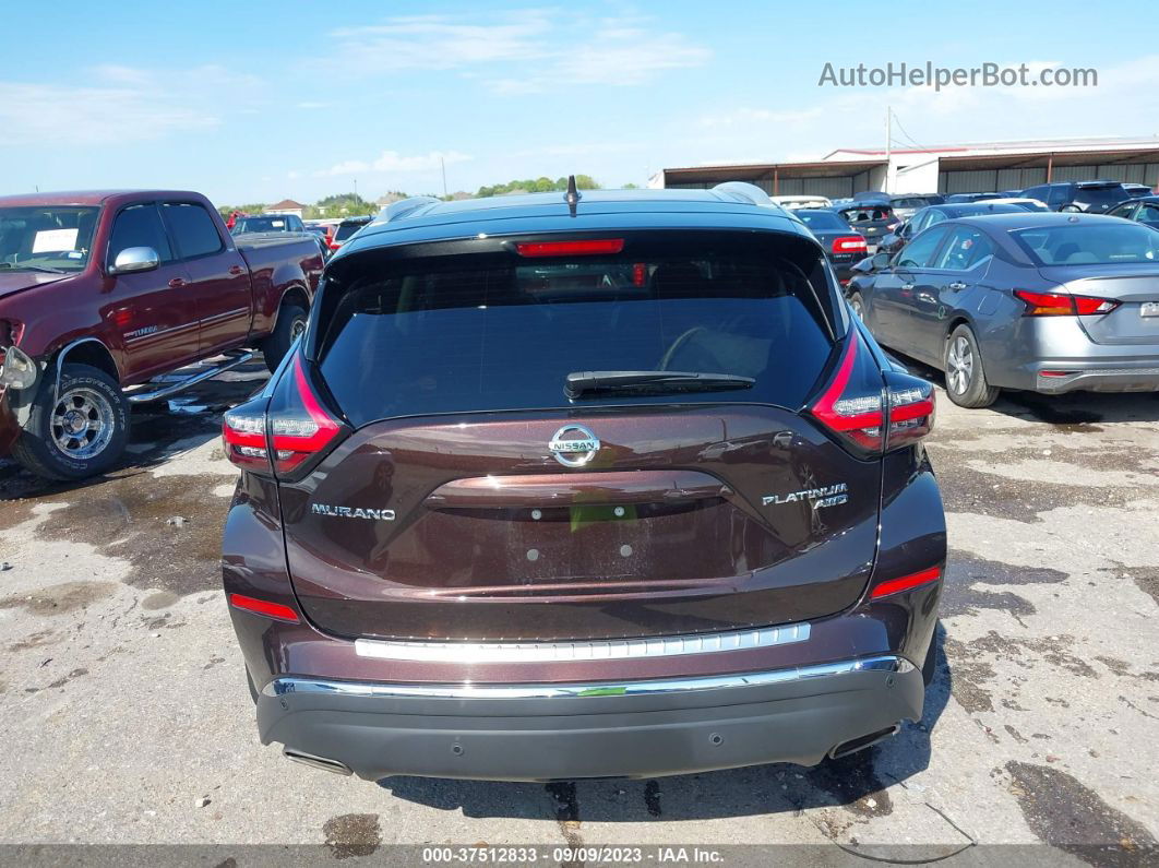 2021 Nissan Murano Platinum Dark Brown vin: 5N1AZ2DS8MC100218