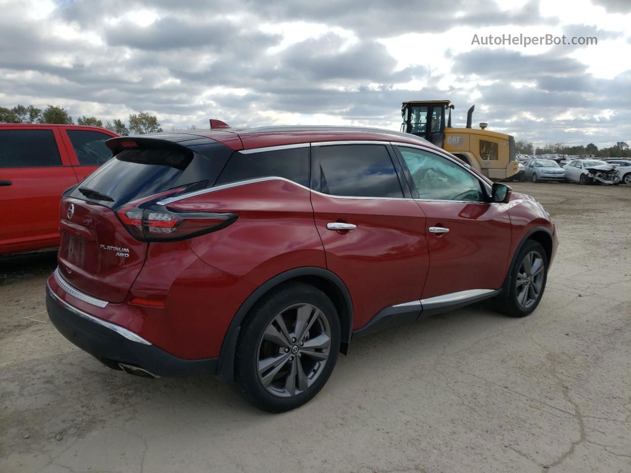 2021 Nissan Murano Platinum Burgundy vin: 5N1AZ2DS8MC113776