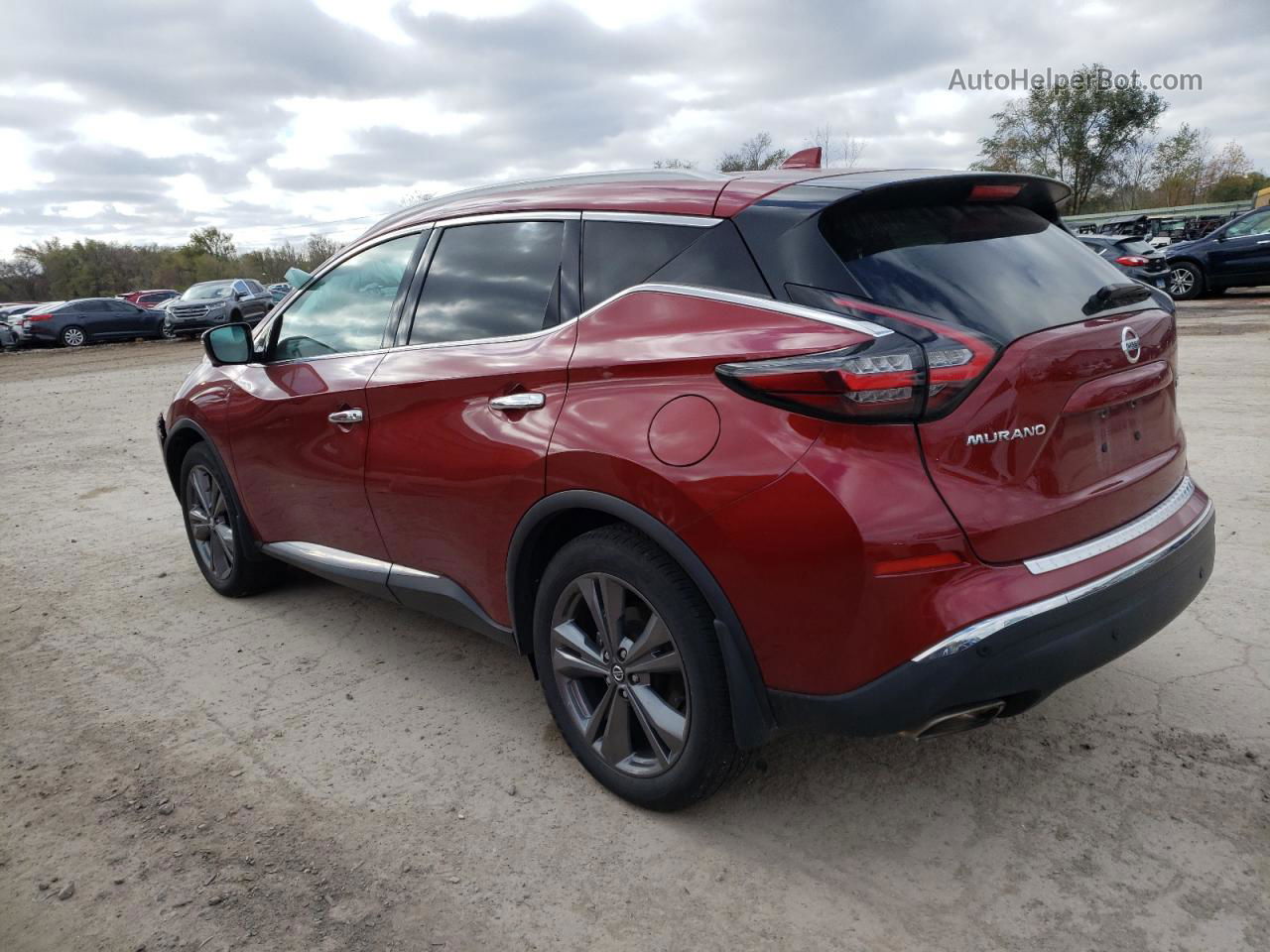 2021 Nissan Murano Platinum Burgundy vin: 5N1AZ2DS8MC113776