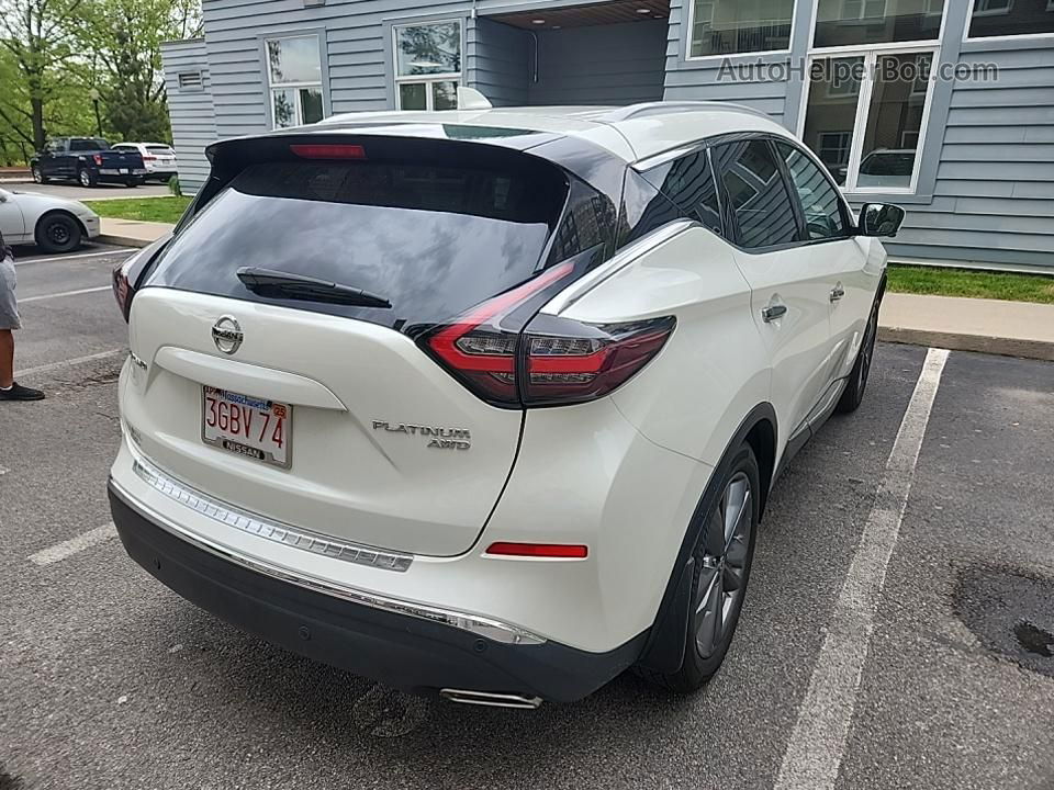 2021 Nissan Murano Platinum White vin: 5N1AZ2DS8MC116337