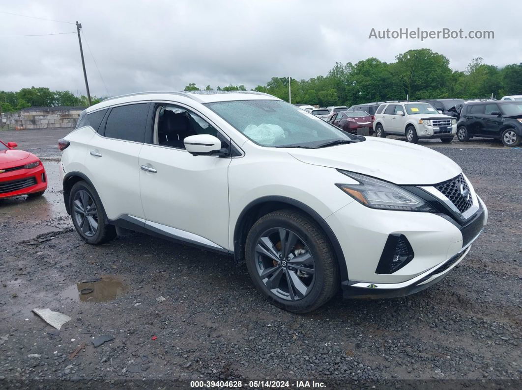 2021 Nissan Murano Platinum Intelligent Awd White vin: 5N1AZ2DS8MC117326