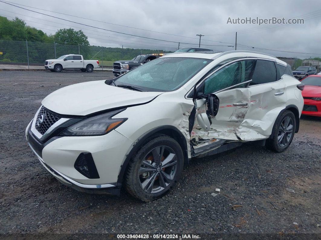 2021 Nissan Murano Platinum Intelligent Awd White vin: 5N1AZ2DS8MC117326