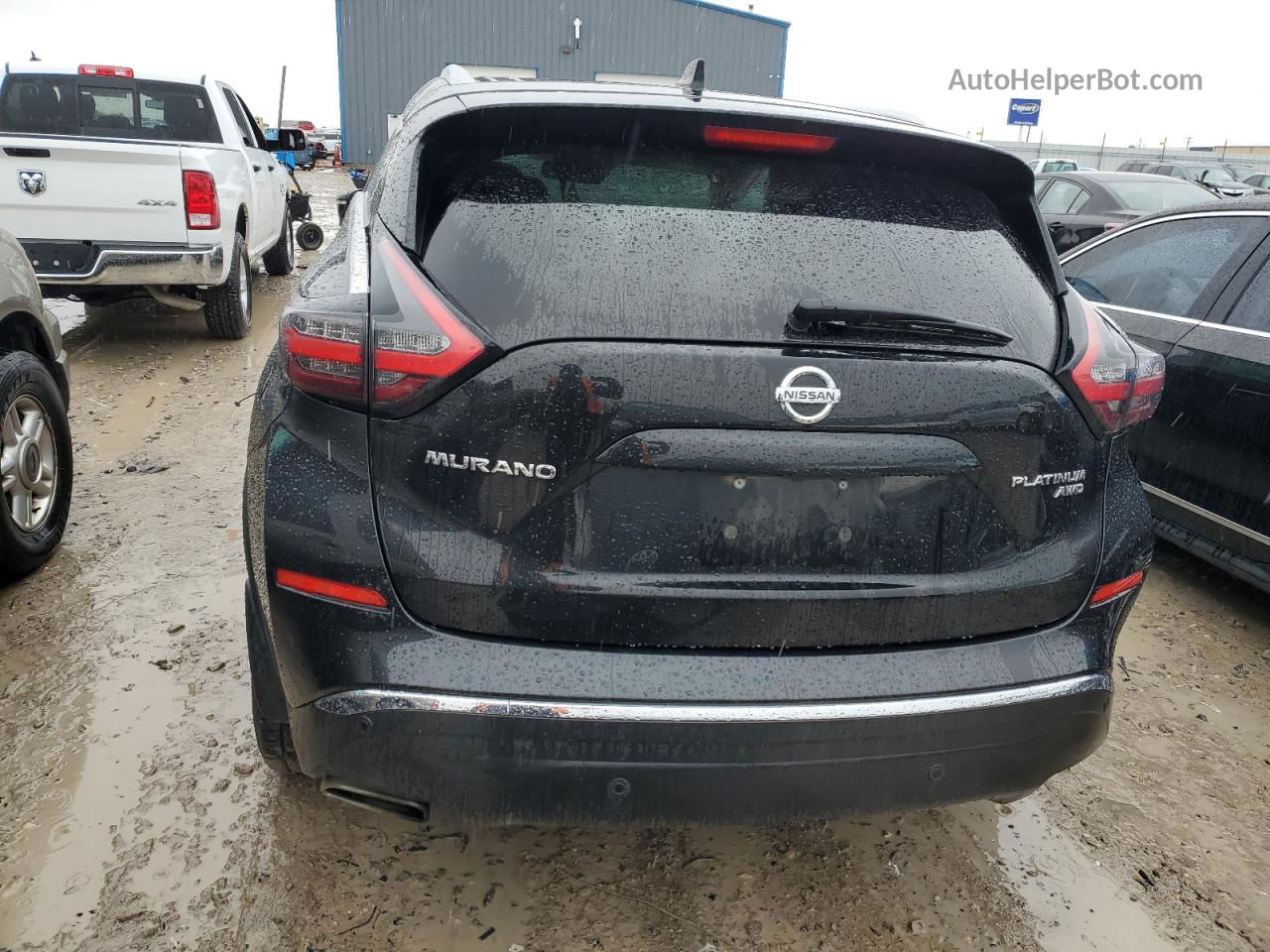 2021 Nissan Murano Platinum Черный vin: 5N1AZ2DS8MC145191