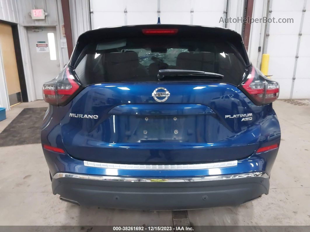 2021 Nissan Murano Platinum Intelligent Awd Blue vin: 5N1AZ2DS9MC101894