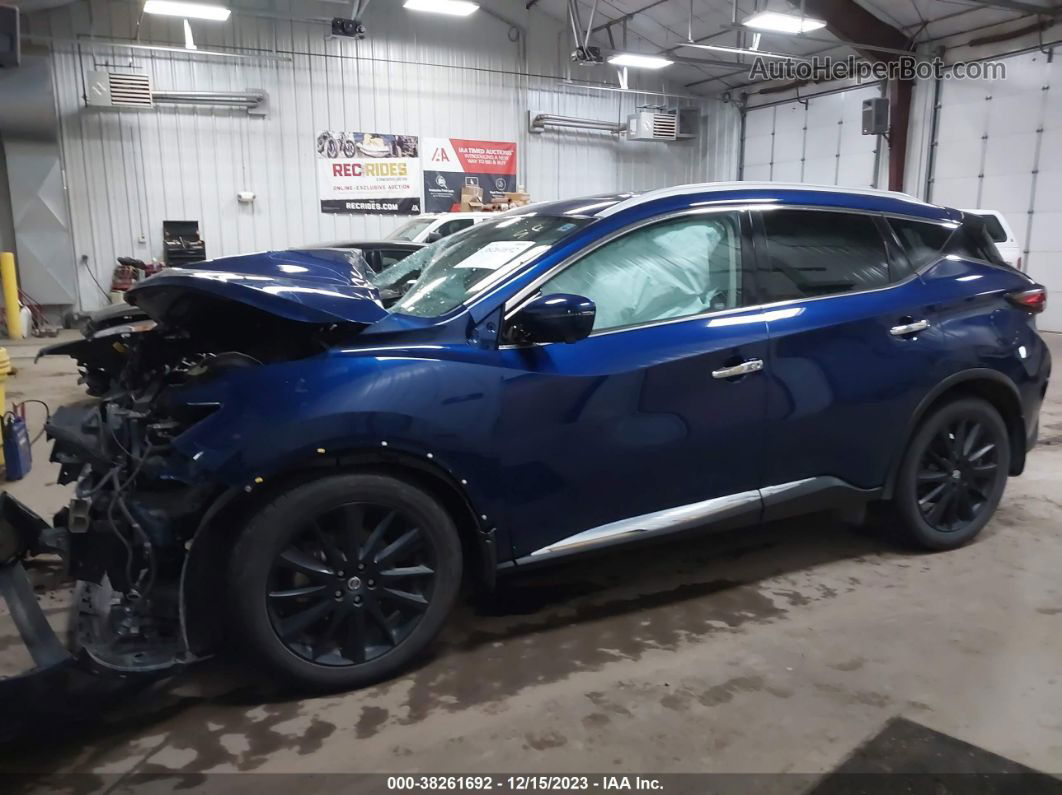 2021 Nissan Murano Platinum Intelligent Awd Blue vin: 5N1AZ2DS9MC101894