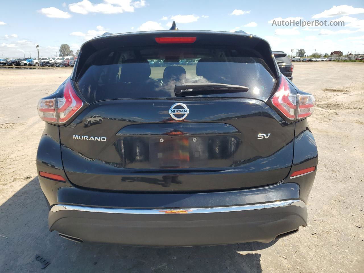 2017 Nissan Murano S Black vin: 5N1AZ2MG0HN108688