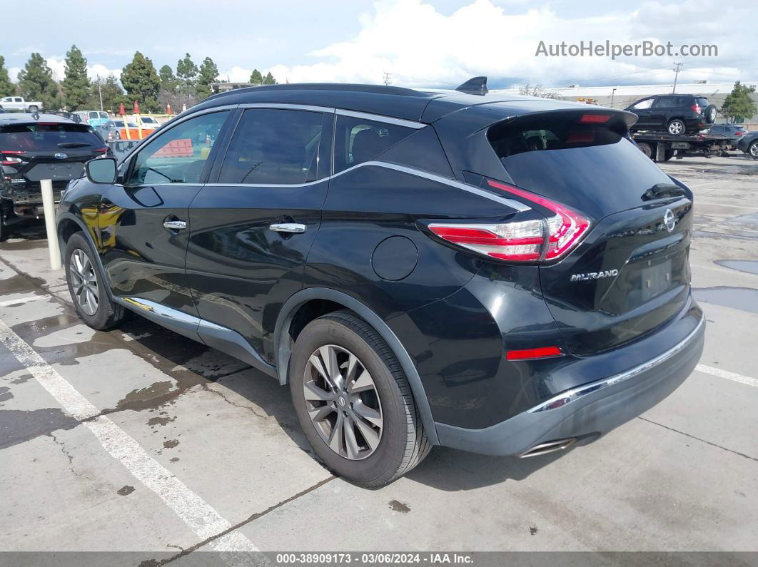 2017 Nissan Murano Platinum/s/sl/sv Black vin: 5N1AZ2MG0HN109033