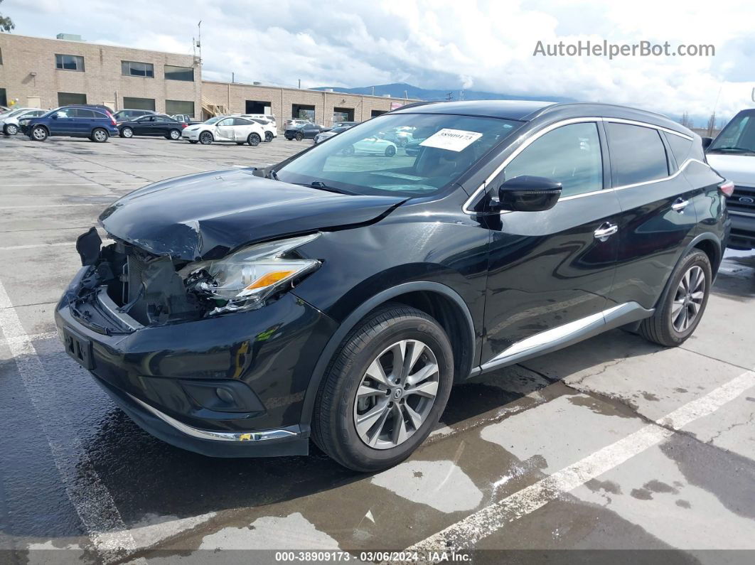 2017 Nissan Murano Platinum/s/sl/sv Black vin: 5N1AZ2MG0HN109033