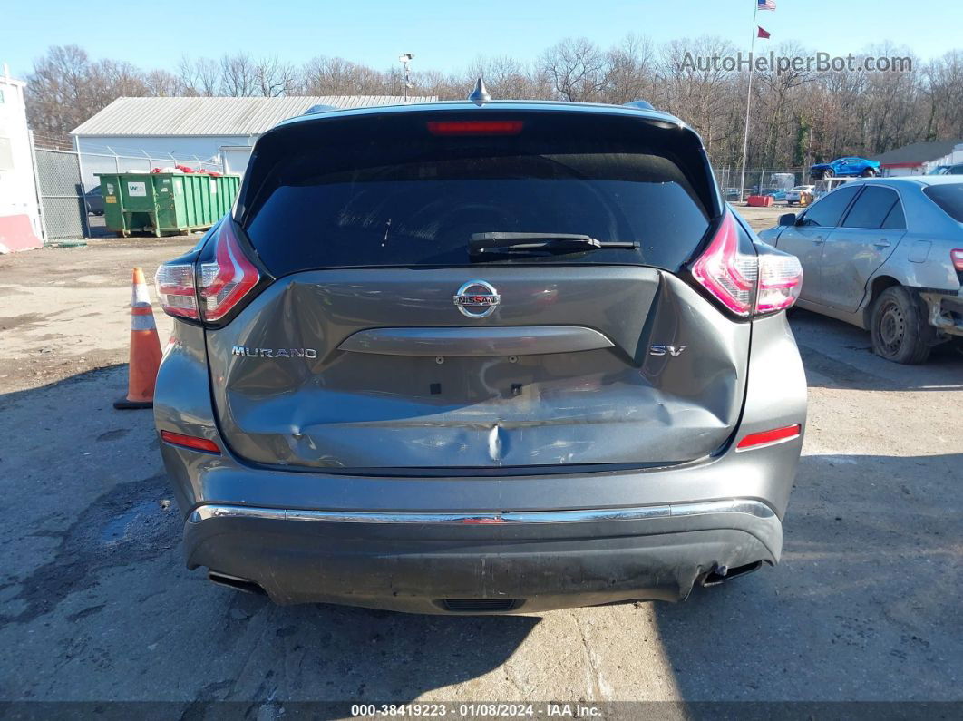 2017 Nissan Murano Sv Gray vin: 5N1AZ2MG0HN147099