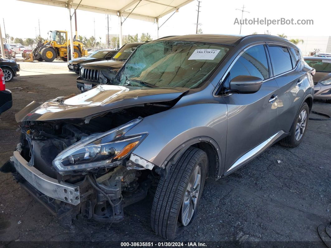 2018 Nissan Murano Sv Brown vin: 5N1AZ2MG0JN121625