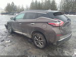 2018 Nissan Murano Sv Brown vin: 5N1AZ2MG0JN123987