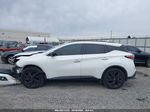 2018 Nissan Murano Sl White vin: 5N1AZ2MG0JN131068