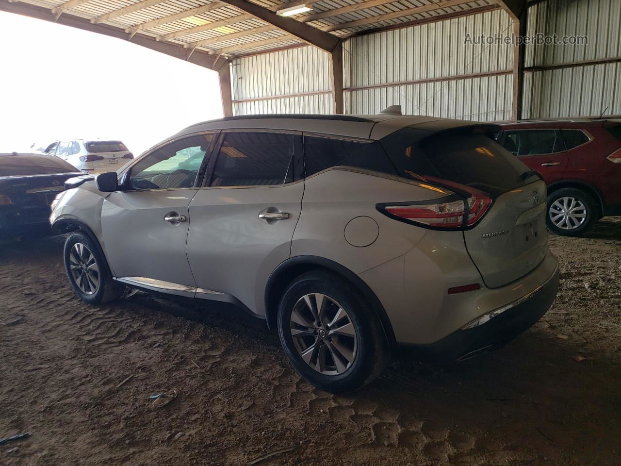 2018 Nissan Murano S Серебряный vin: 5N1AZ2MG0JN139588