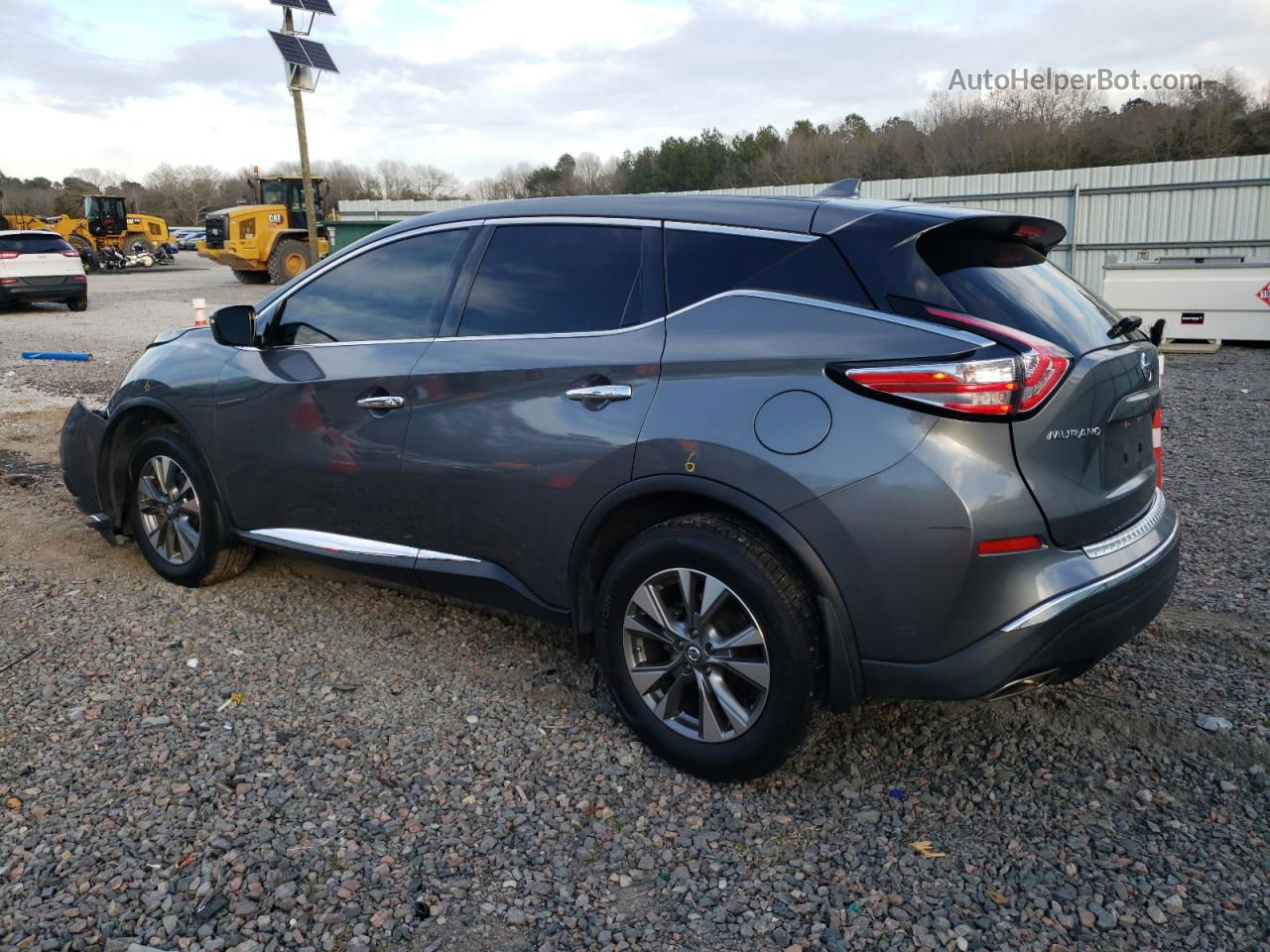 2018 Nissan Murano S Серый vin: 5N1AZ2MG0JN164880