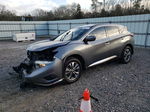 2018 Nissan Murano S Серый vin: 5N1AZ2MG0JN164880