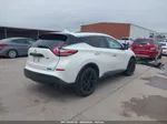 2018 Nissan Murano Sl White vin: 5N1AZ2MG0JN200048