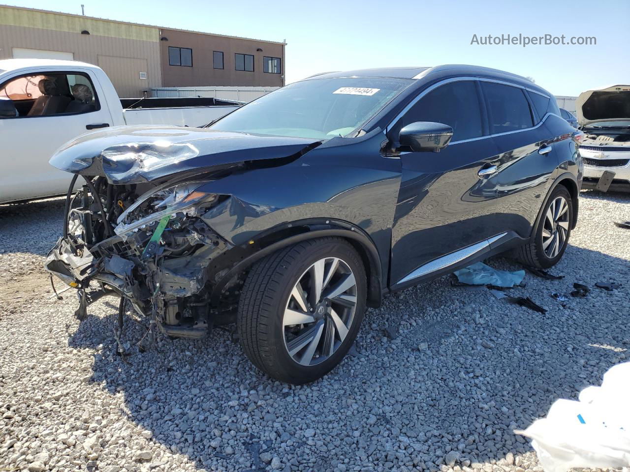 2018 Nissan Murano S Black vin: 5N1AZ2MG0JN200907