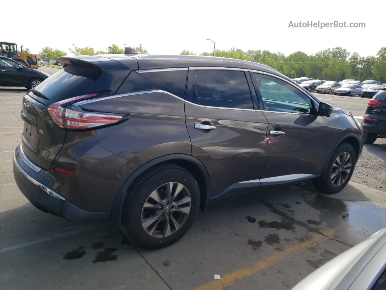 2017 Nissan Murano S Brown vin: 5N1AZ2MG1HN117688