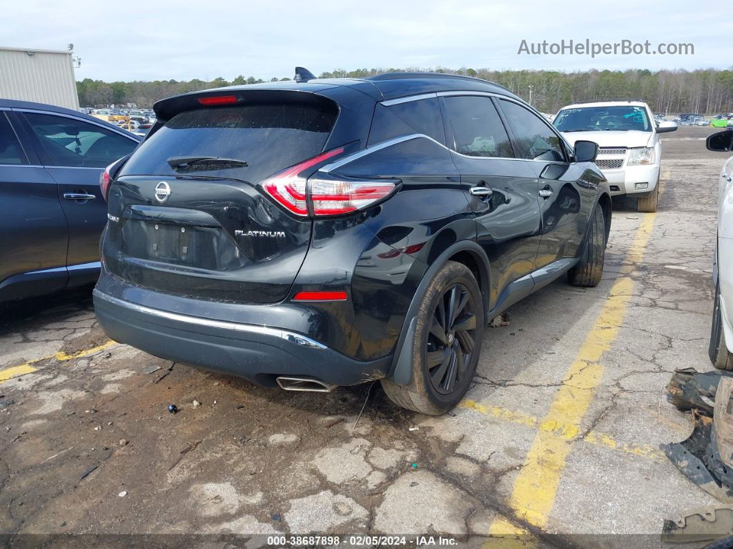 2017 Nissan Murano Platinum Black vin: 5N1AZ2MG1HN135835