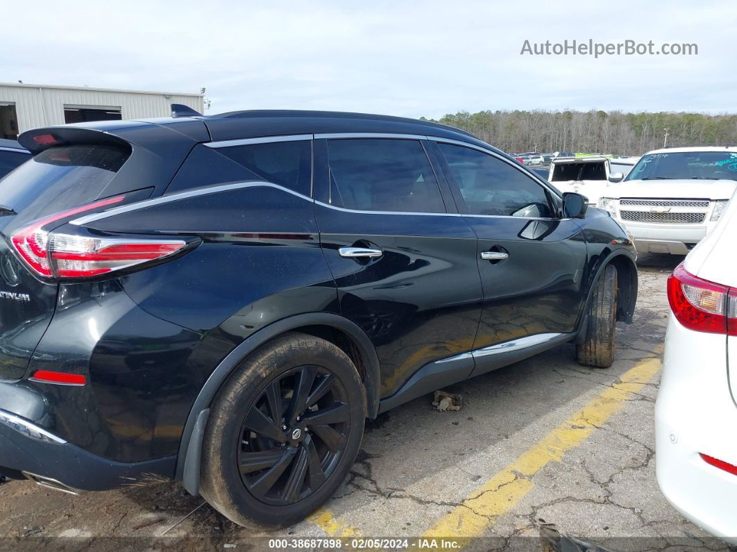 2017 Nissan Murano Platinum Black vin: 5N1AZ2MG1HN135835