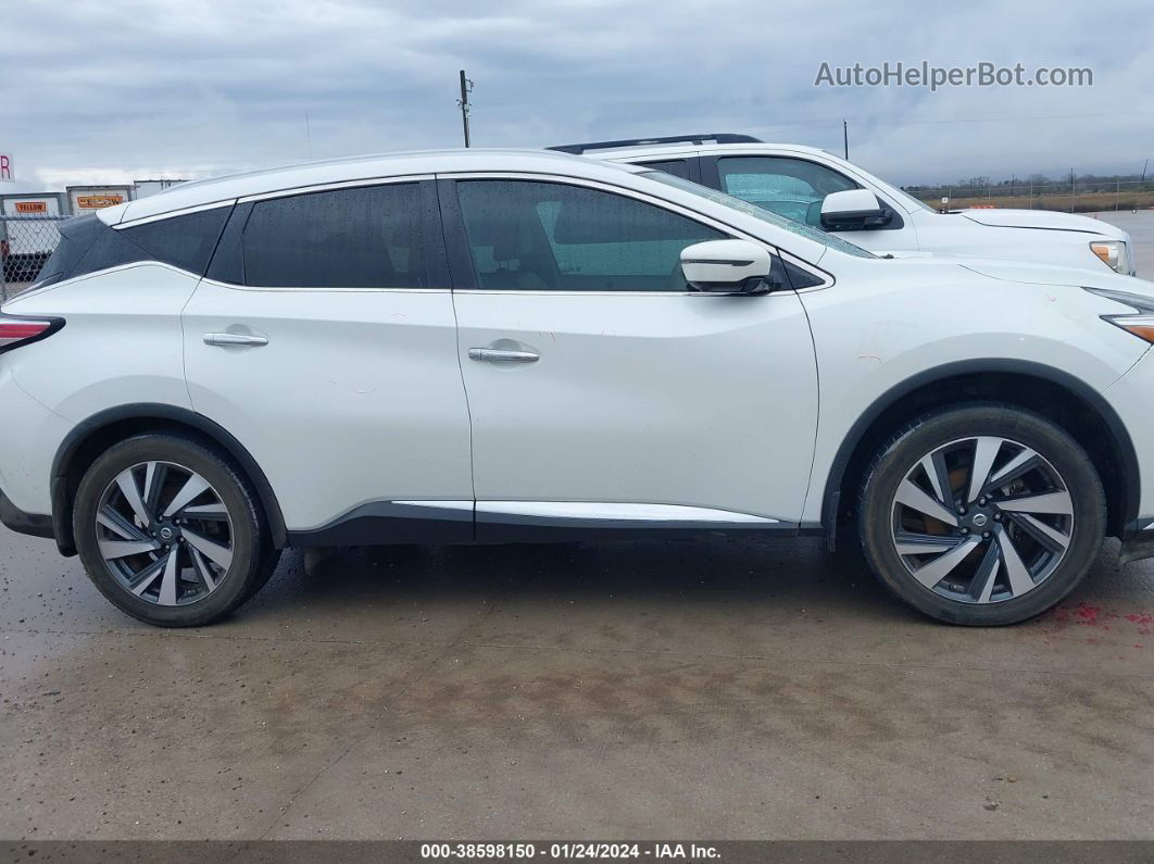 2017 Nissan Murano Platinum White vin: 5N1AZ2MG1HN163182