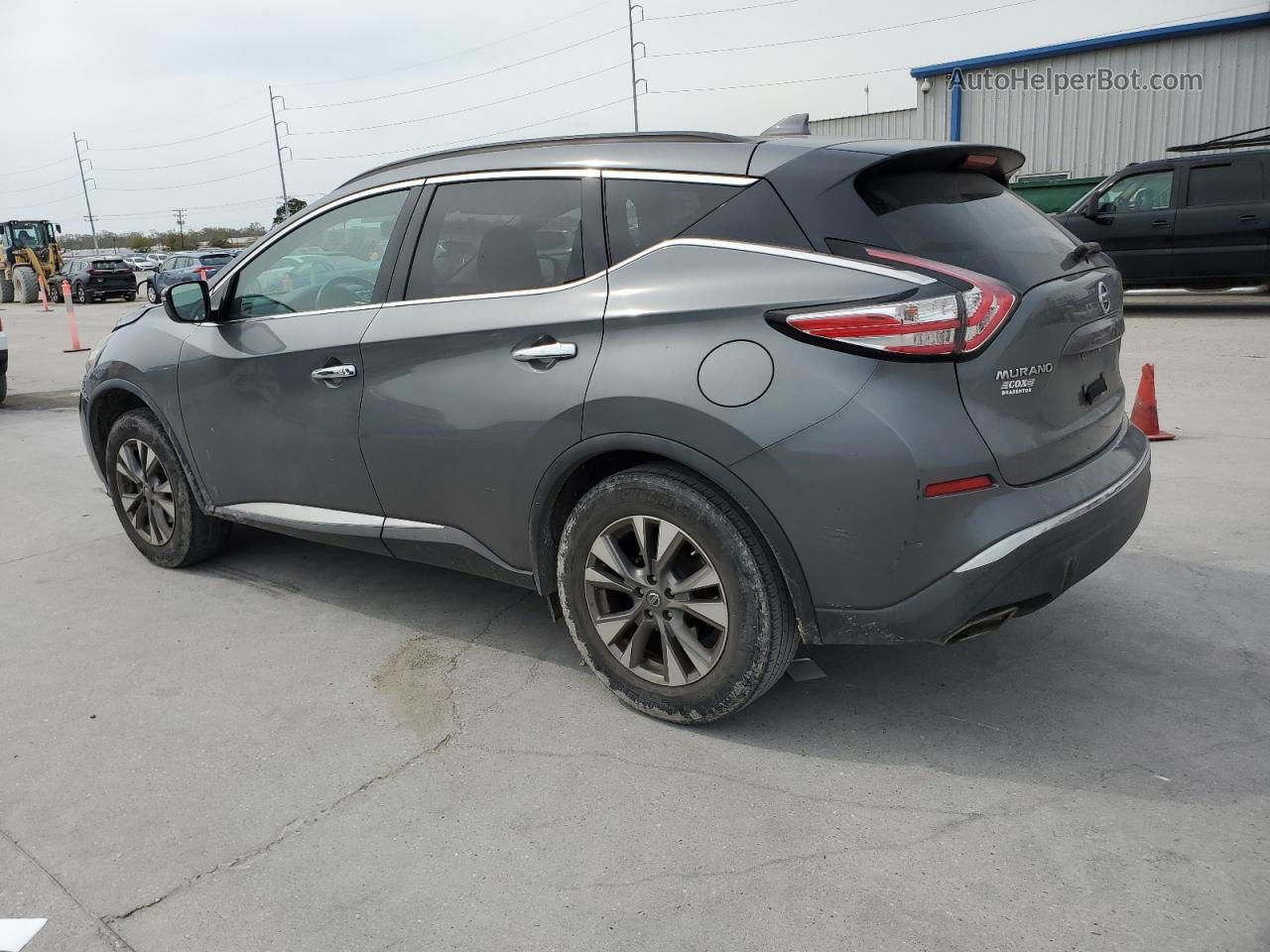 2018 Nissan Murano S Gray vin: 5N1AZ2MG1JN121911