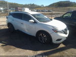 2018 Nissan Murano Sv White vin: 5N1AZ2MG1JN134769