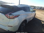 2018 Nissan Murano Sv White vin: 5N1AZ2MG1JN134769