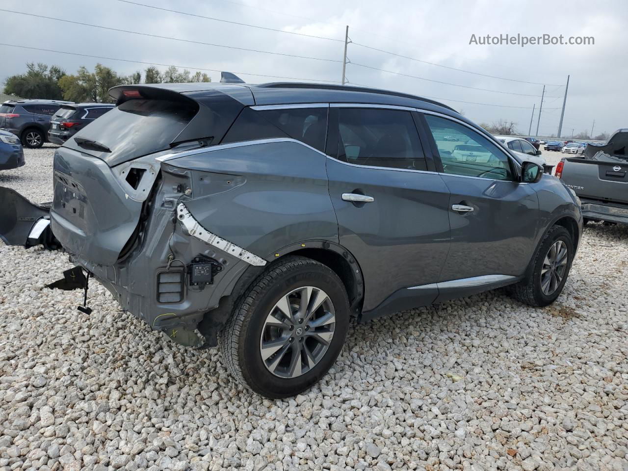 2018 Nissan Murano S Серебряный vin: 5N1AZ2MG2JN111596