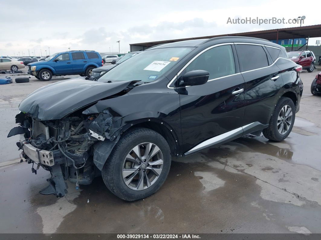 2018 Nissan Murano Sv Black vin: 5N1AZ2MG2JN122128