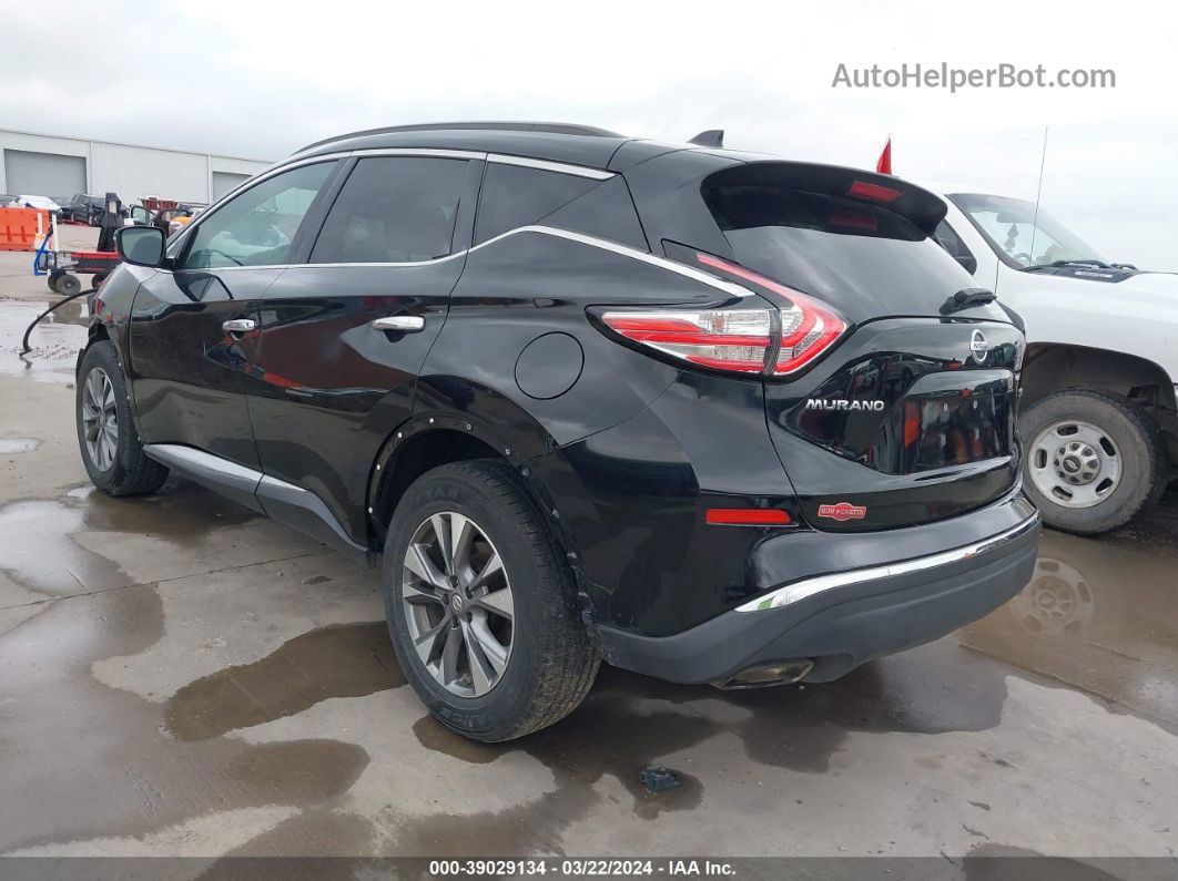 2018 Nissan Murano Sv Black vin: 5N1AZ2MG2JN122128